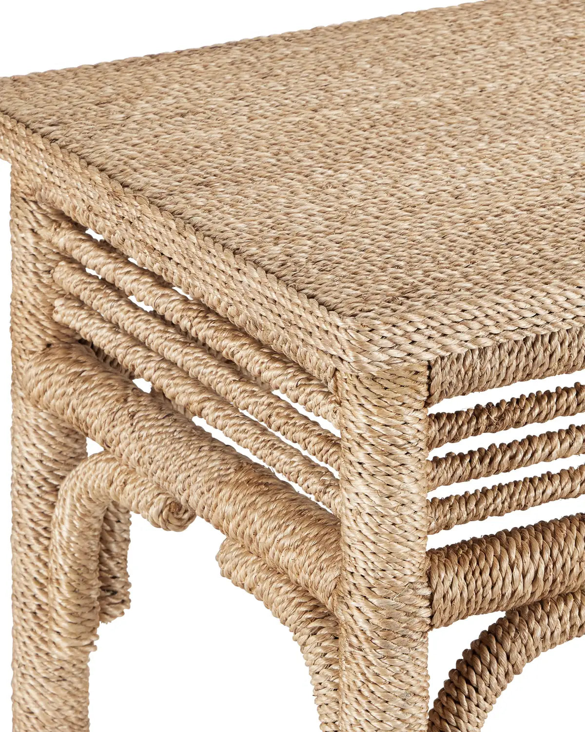 CURREY & COMPANY OLISA ROPE CONSOLE TABLE - Dining Tables