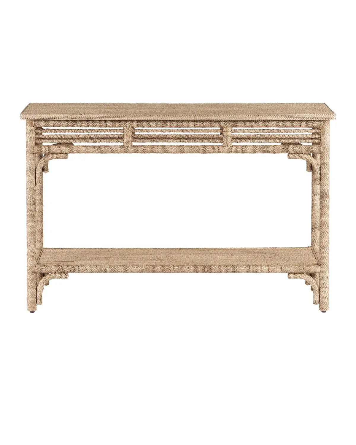 CURREY & COMPANY OLISA ROPE CONSOLE TABLE - Dining Tables