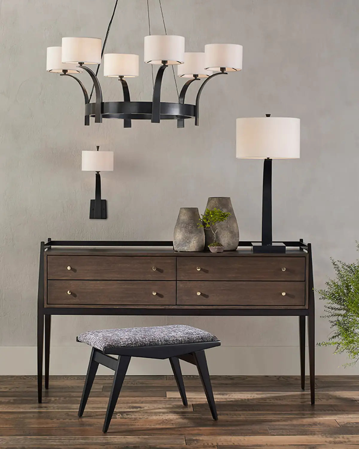 CURREY & COMPANY SELIG MINK CONSOLE TABLE - Dining Tables