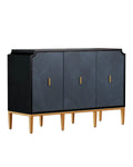 CURREY & COMPANY KALLISTA BLUE CABINET - Cabinets & Bar