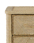 CURREY & COMPANY, KAIPO ROPE NIGHTSTAND, NIGHTSTANDS