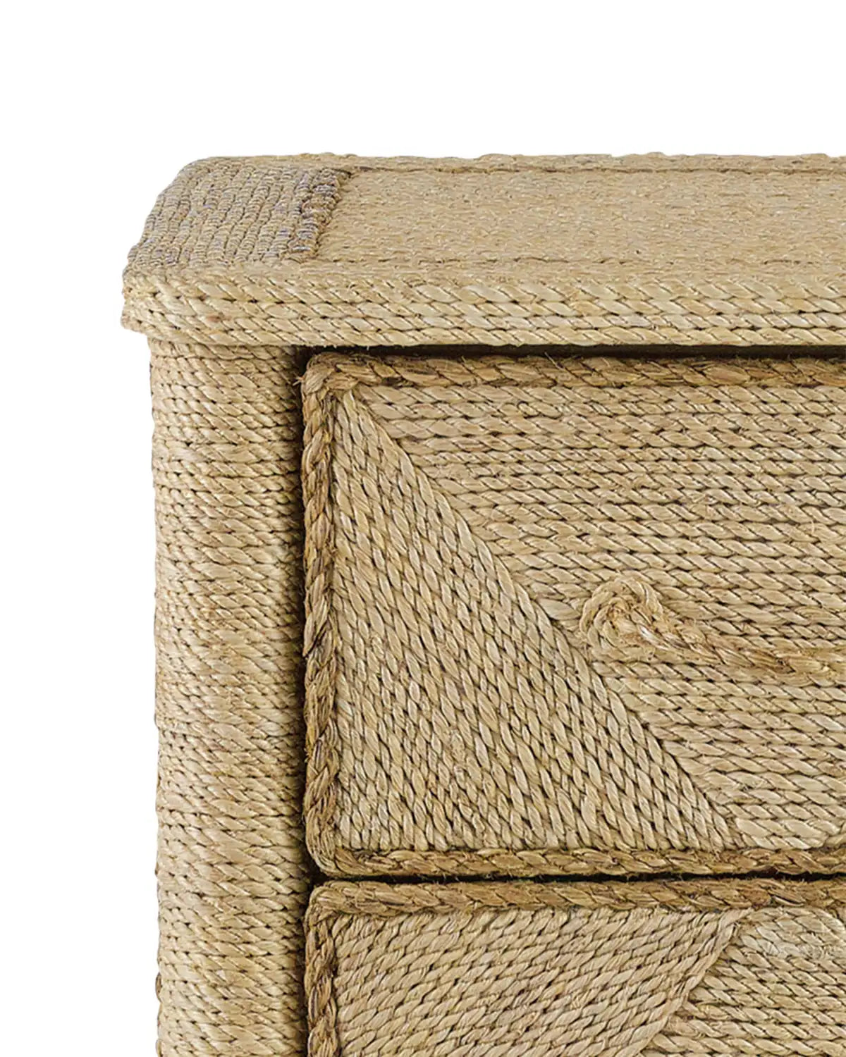 CURREY & COMPANY, KAIPO ROPE NIGHTSTAND, NIGHTSTANDS