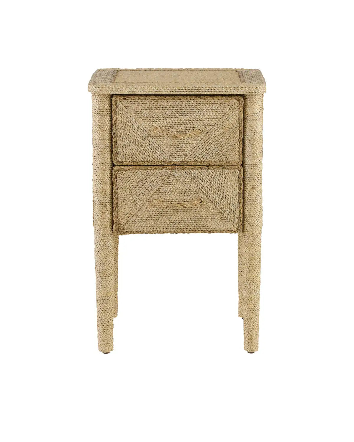 CURREY & COMPANY, KAIPO ROPE NIGHTSTAND, NIGHTSTANDS
