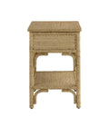 CURREY & COMPANY, OLISA ROPE NIGHTSTAND, NIGHTSTANDS