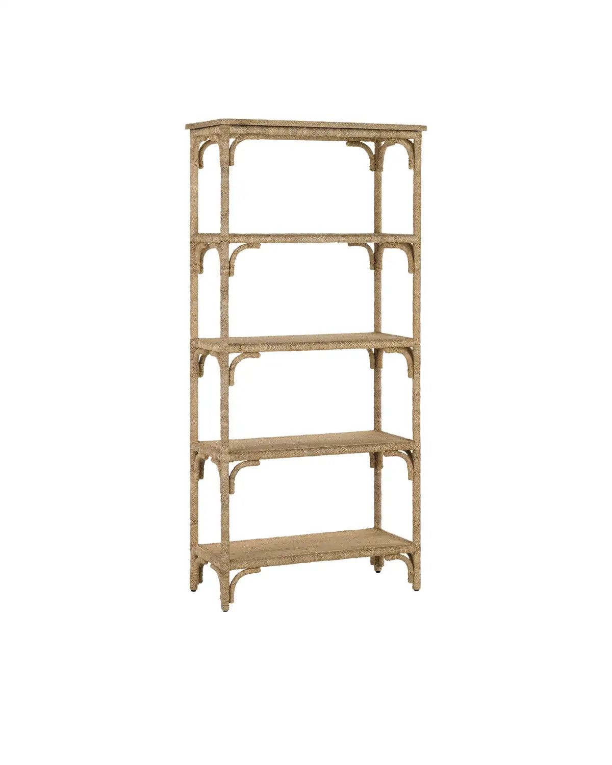 CURREY & COMPANY OLISA ROPE ETAGERE - Decorative Accents