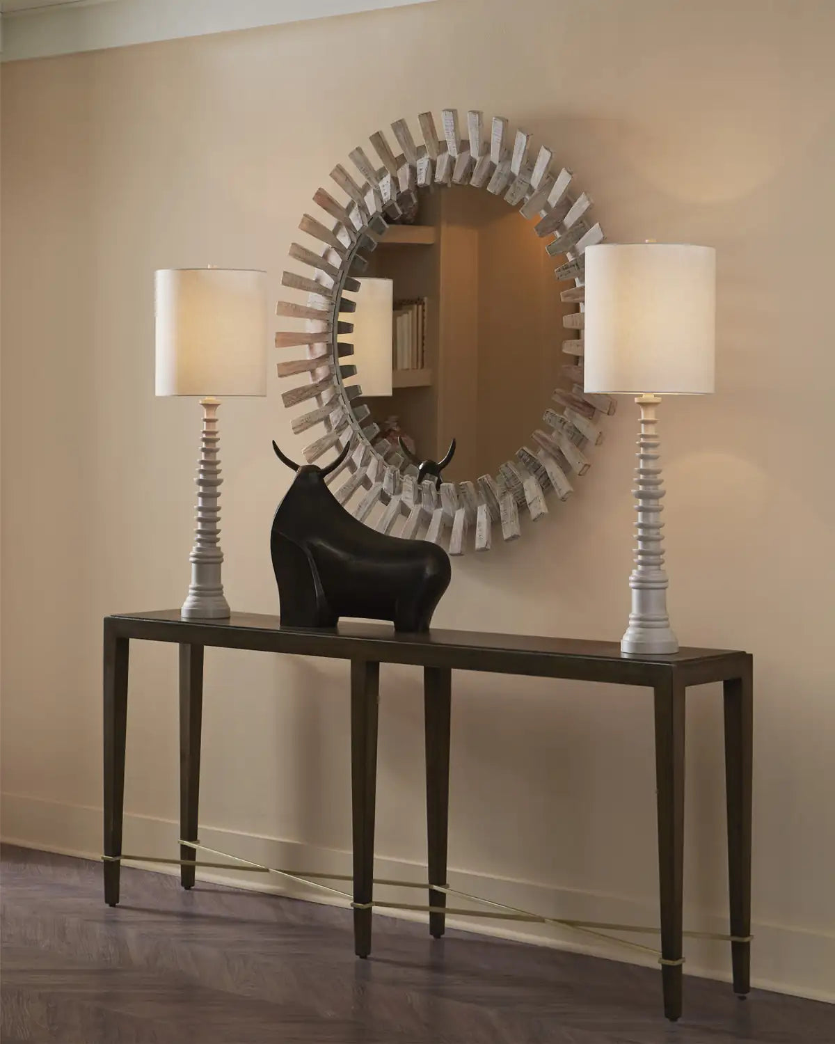 CURREY & COMPANY VERONA CHANTERELLE CONSOLE TABLE - Dining Tables