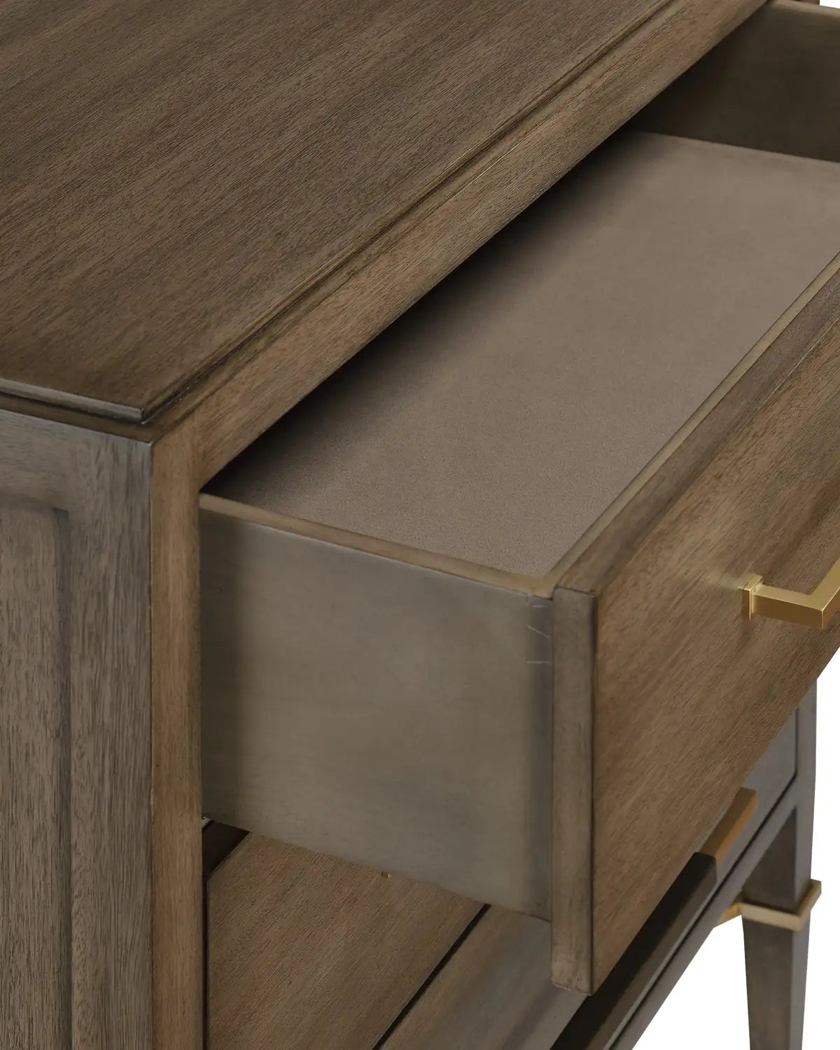 CURREY & COMPANY, VERONA CHANTERELLE CHEST, NIGHTSTANDS