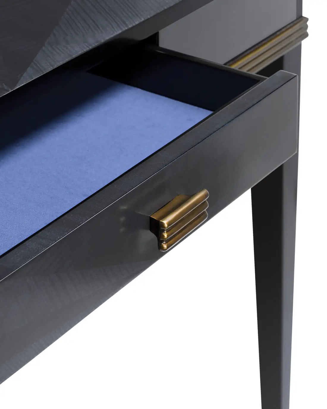 CURREY & COMPANY KALLISTA BLUE WRITING DESK - Desks