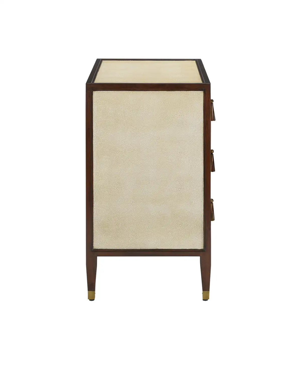 CURREY & COMPANY, EVIE SHAGREEN CHEST, NIGHTSTANDS