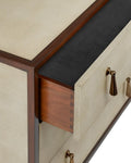 CURREY & COMPANY, EVIE SHAGREEN CHEST, NIGHTSTANDS