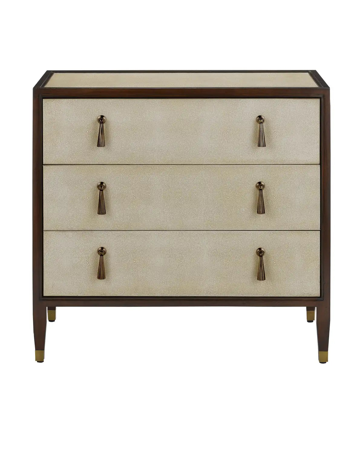 CURREY & COMPANY, EVIE SHAGREEN CHEST, NIGHTSTANDS