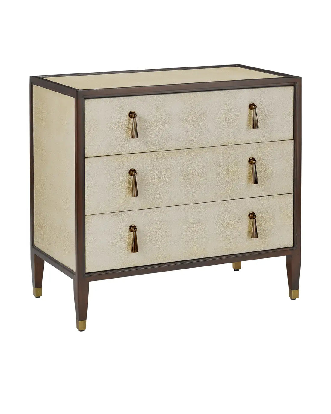 CURREY & COMPANY, EVIE SHAGREEN CHEST, NIGHTSTANDS