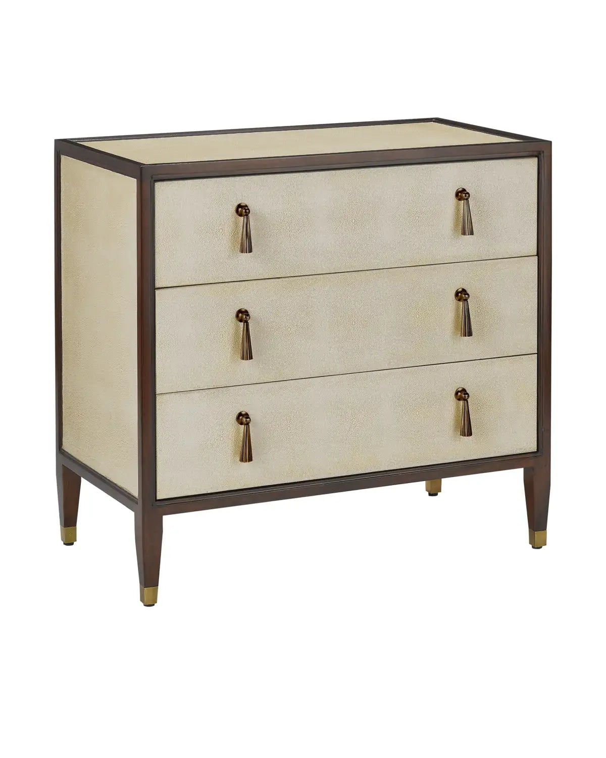 CURREY & COMPANY, EVIE SHAGREEN CHEST, NIGHTSTANDS