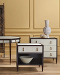 CURREY & COMPANY, EVIE SHAGREEN CHEST, NIGHTSTANDS