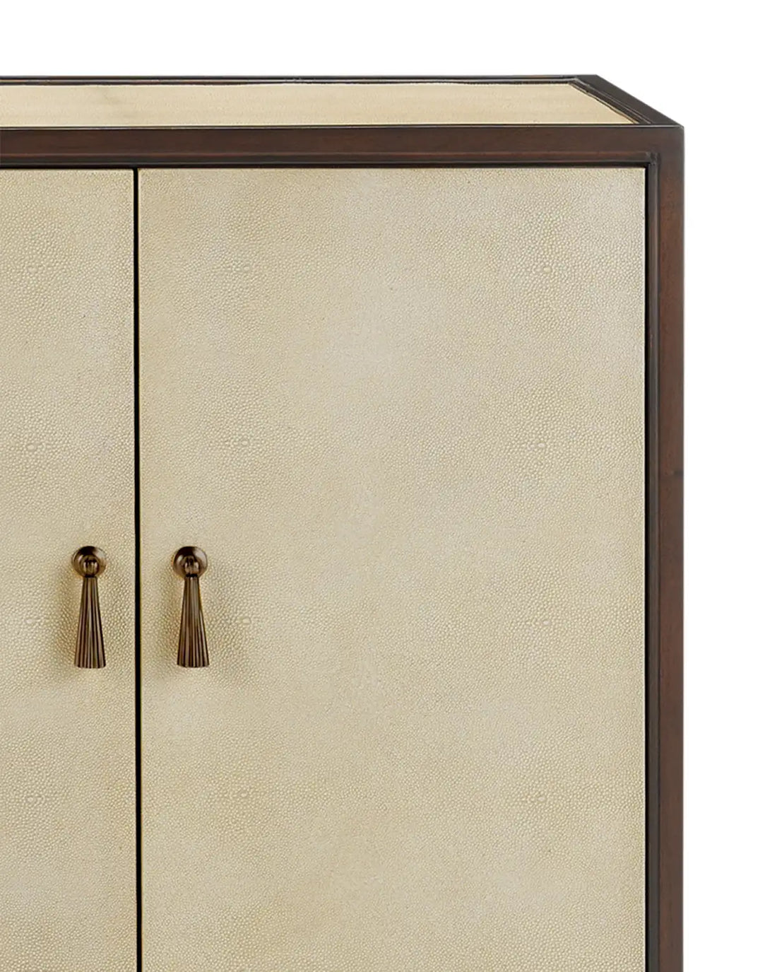 CURREY & COMPANY EVIE SHAGREEN CREDENZA - Cabinets & Bar