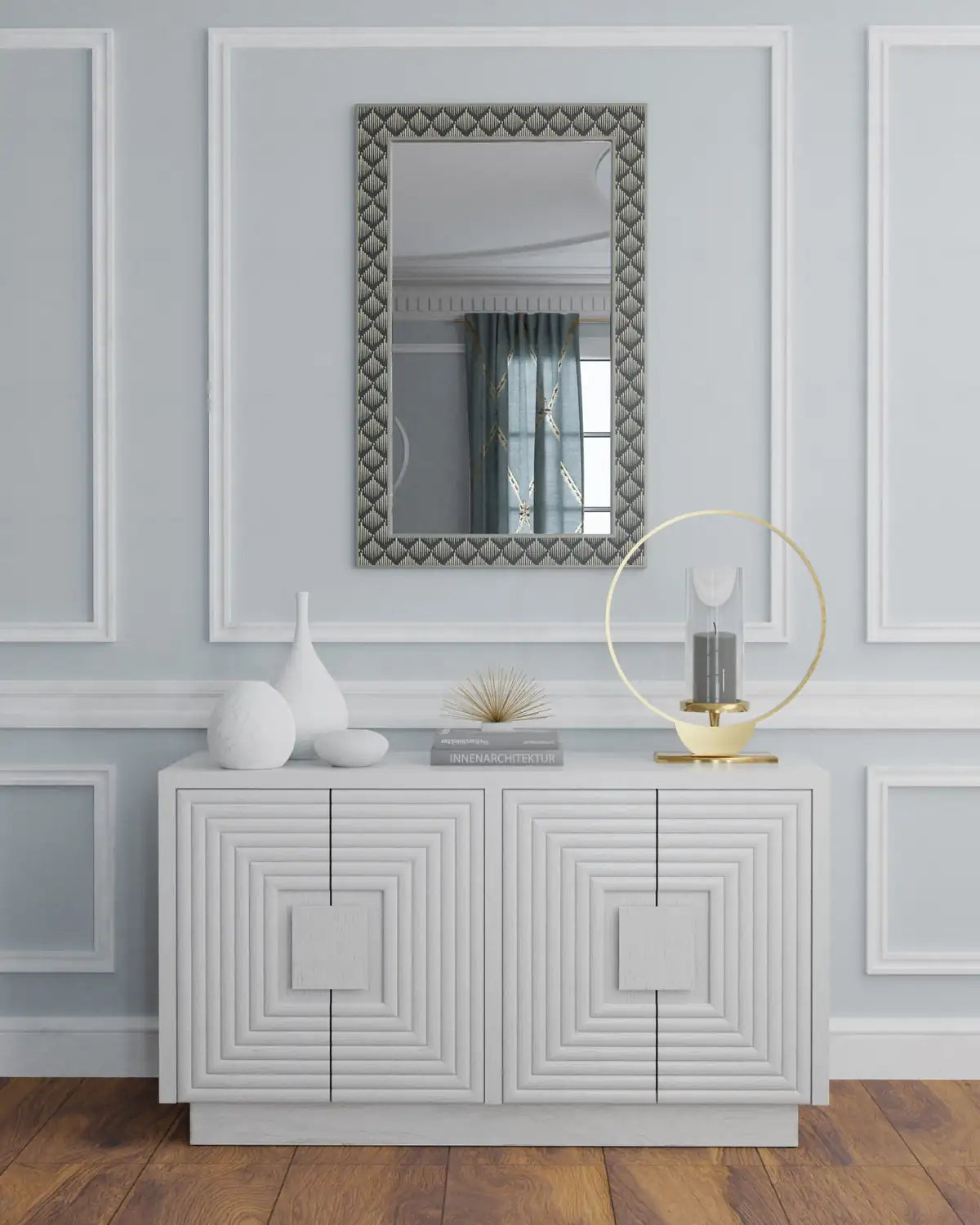 CURREY & COMPANY MOROMBE CABINET - Cabinets & Bar