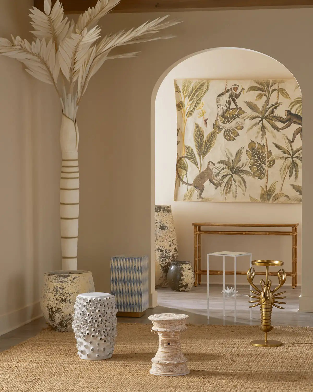 CURREY & COMPANY SILANG CONSOLE TABLE - Dining Tables