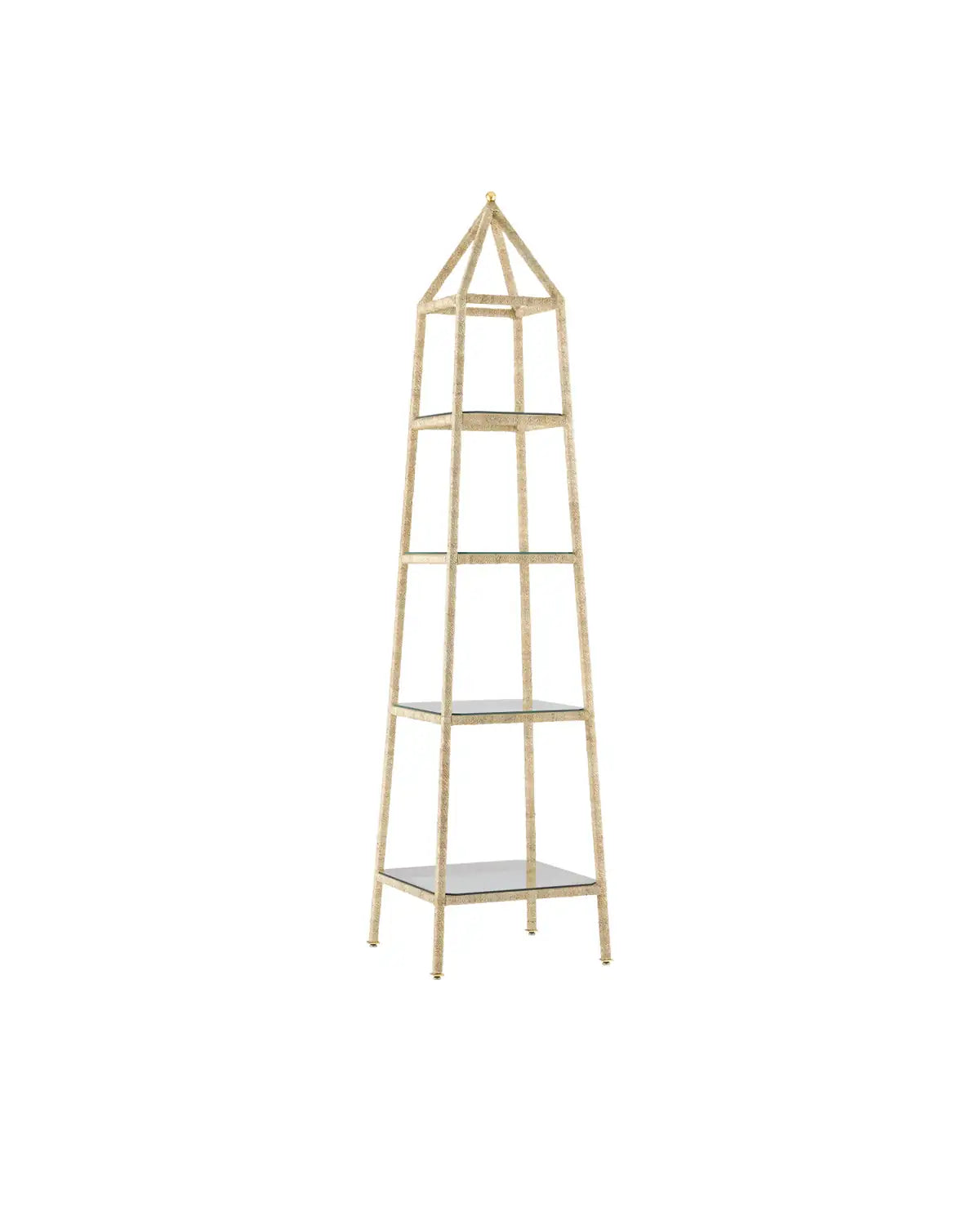 CURREY & COMPANY NARRA ROPE ETAGERE - Decorative Accents