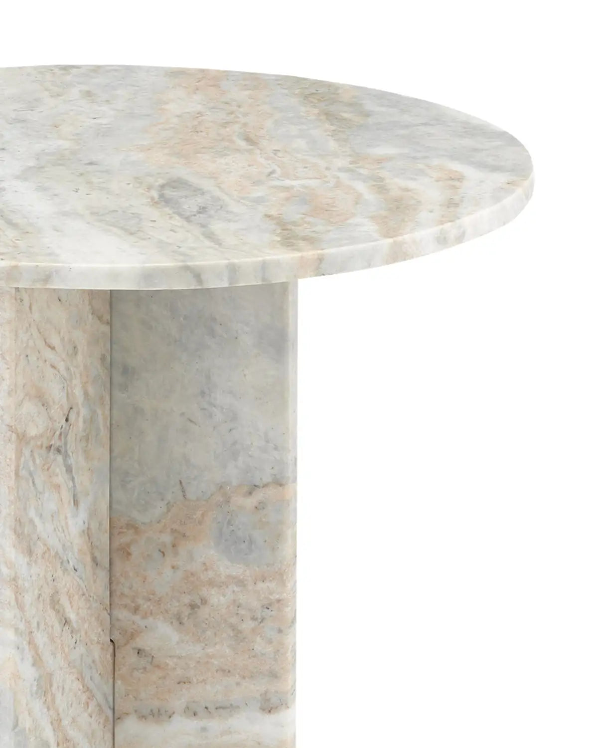 CURREY & COMPANY HARMON TORONTO MARBLE ACCENT TABLE - Dining Tables