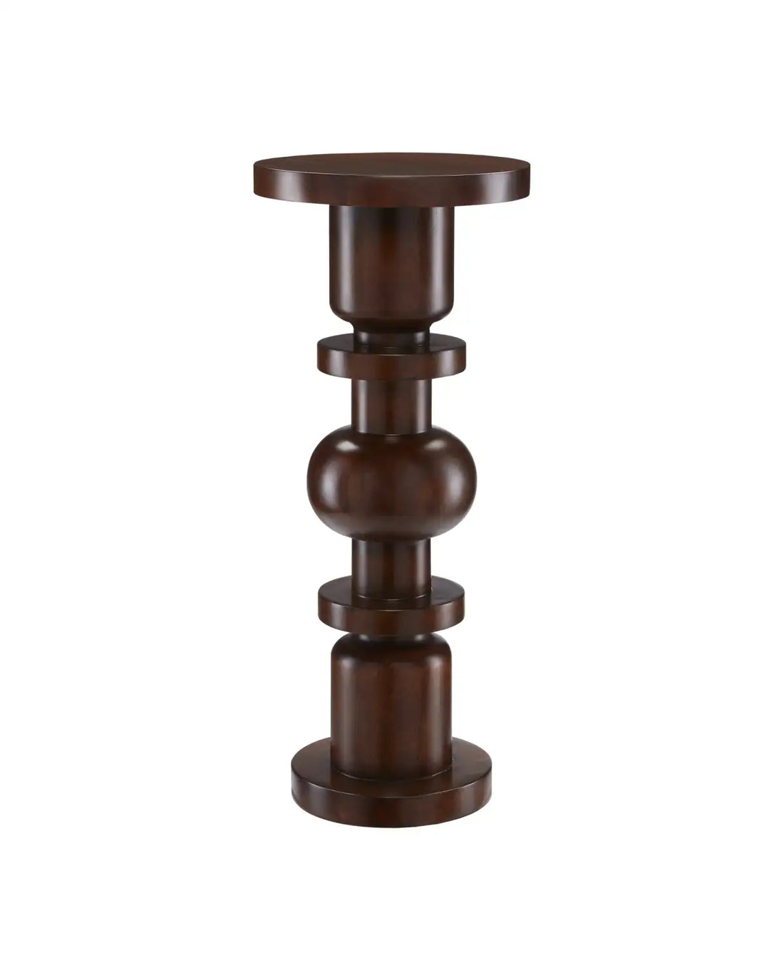 CURREY & COMPANY SASHA WALNUT DRINKS TABLE - Dining Tables