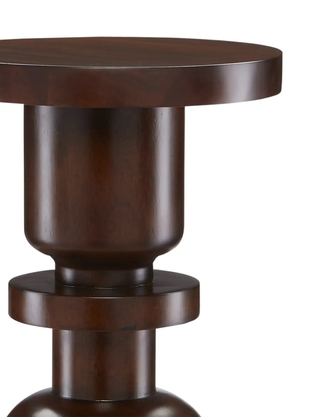 CURREY & COMPANY SASHA WALNUT DRINKS TABLE - Dining Tables