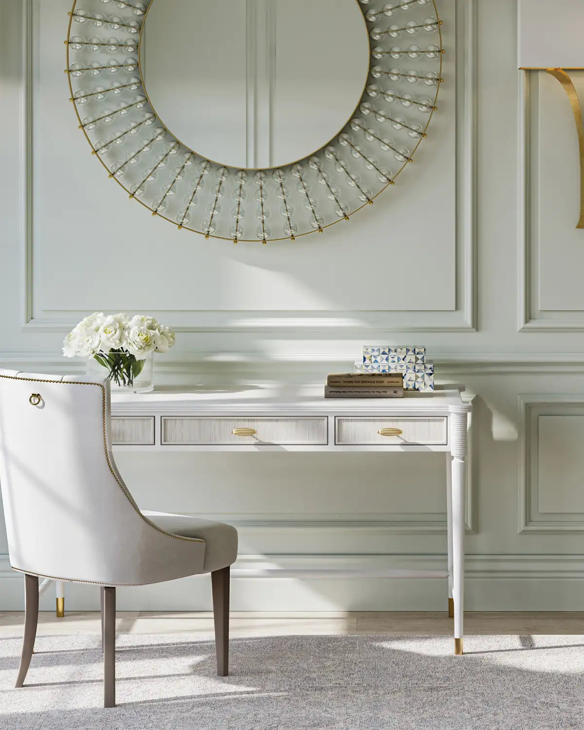 CURREY & COMPANY ASTER DESK - Desks