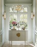 CURREY & COMPANY BRIALLEN DEMI-LUNE CABINET - Cabinets & Bar