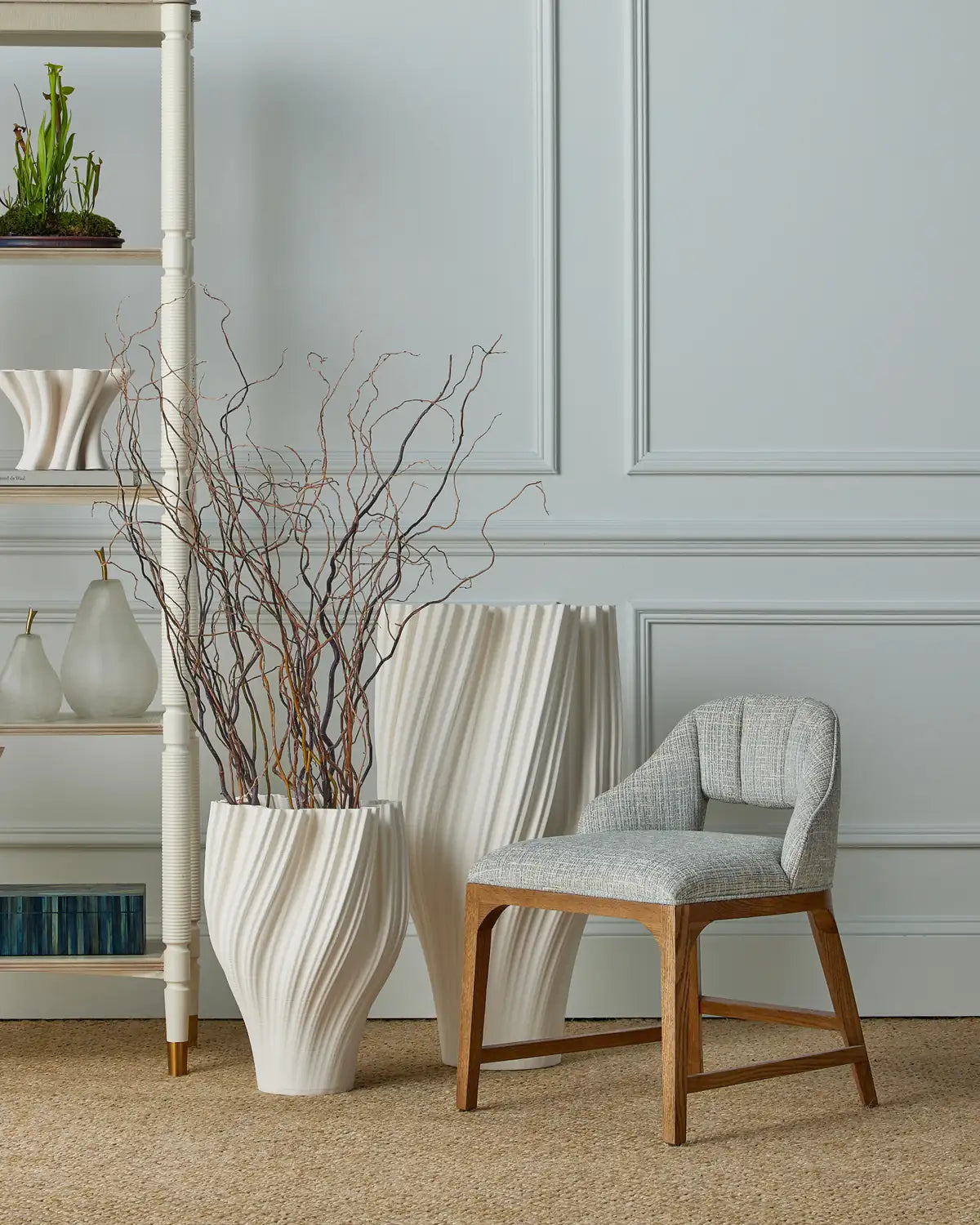 CURREY & COMPANY ASTER ETAGERE - Decorative Accents