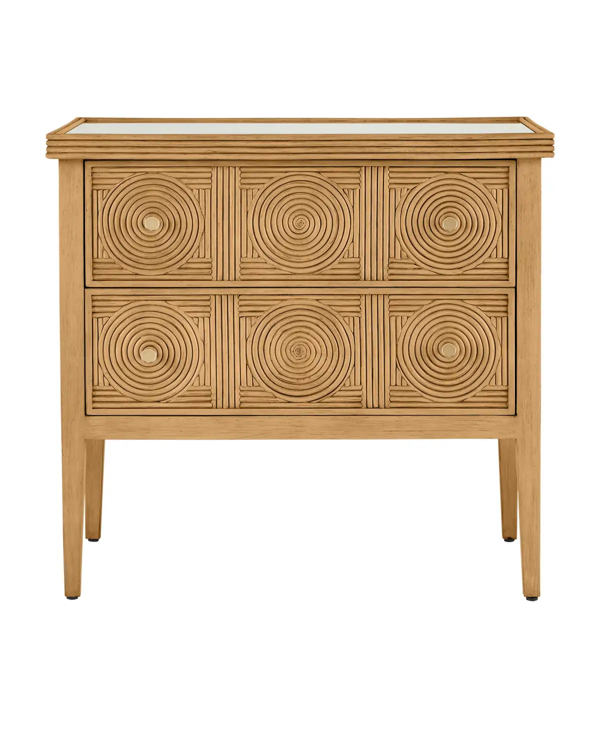 CURREY & COMPANY, SANTOS SEA SAND CHEST, NIGHTSTANDS