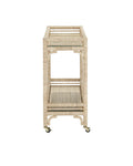 CURREY & COMPANY OLISA ROPE BAR CART - Decorative Accents