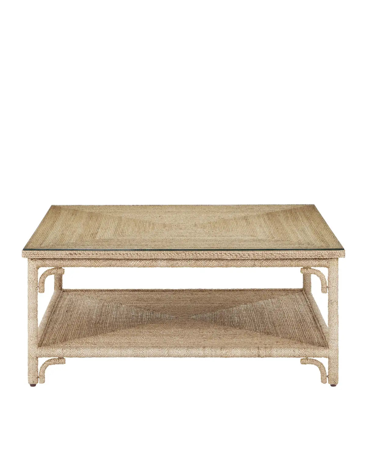 CURREY & COMPANY OLISA ROPE COCKTAIL TABLE - Dining Tables
