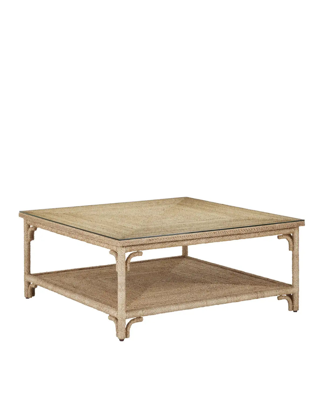 CURREY & COMPANY OLISA ROPE COCKTAIL TABLE - Dining Tables