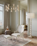 CURREY & COMPANY KENDALL DOVE GRAY ACCENT TABLE - Dining Tables