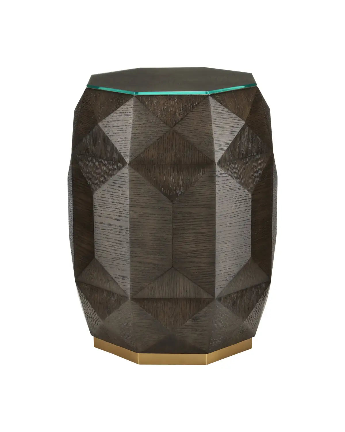 CURREY & COMPANY KENDALL DOVE GRAY ACCENT TABLE - Dining Tables