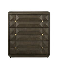 CURREY & COMPANY, KENDALL DOVE GRAY CHEST, NIGHTSTANDS