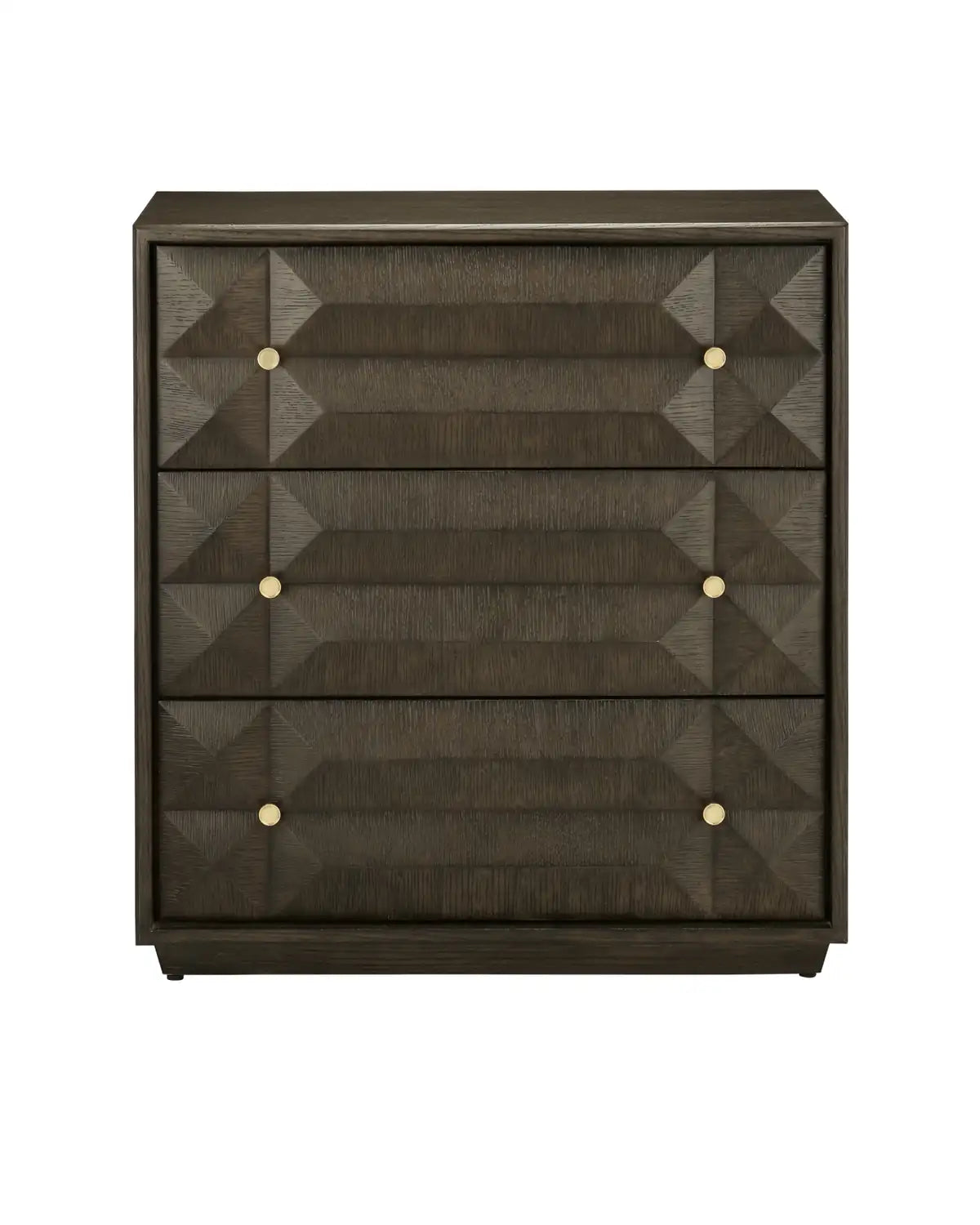 CURREY & COMPANY, KENDALL DOVE GRAY CHEST, NIGHTSTANDS
