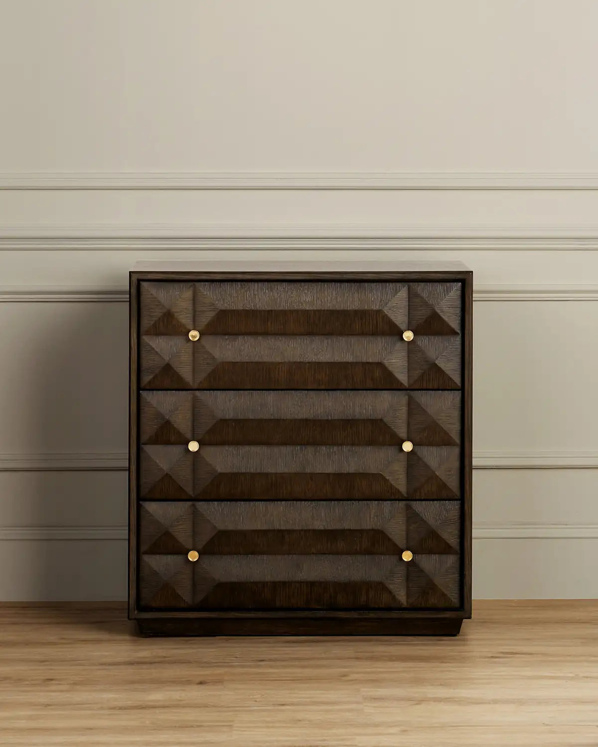 CURREY & COMPANY, KENDALL DOVE GRAY CHEST, NIGHTSTANDS