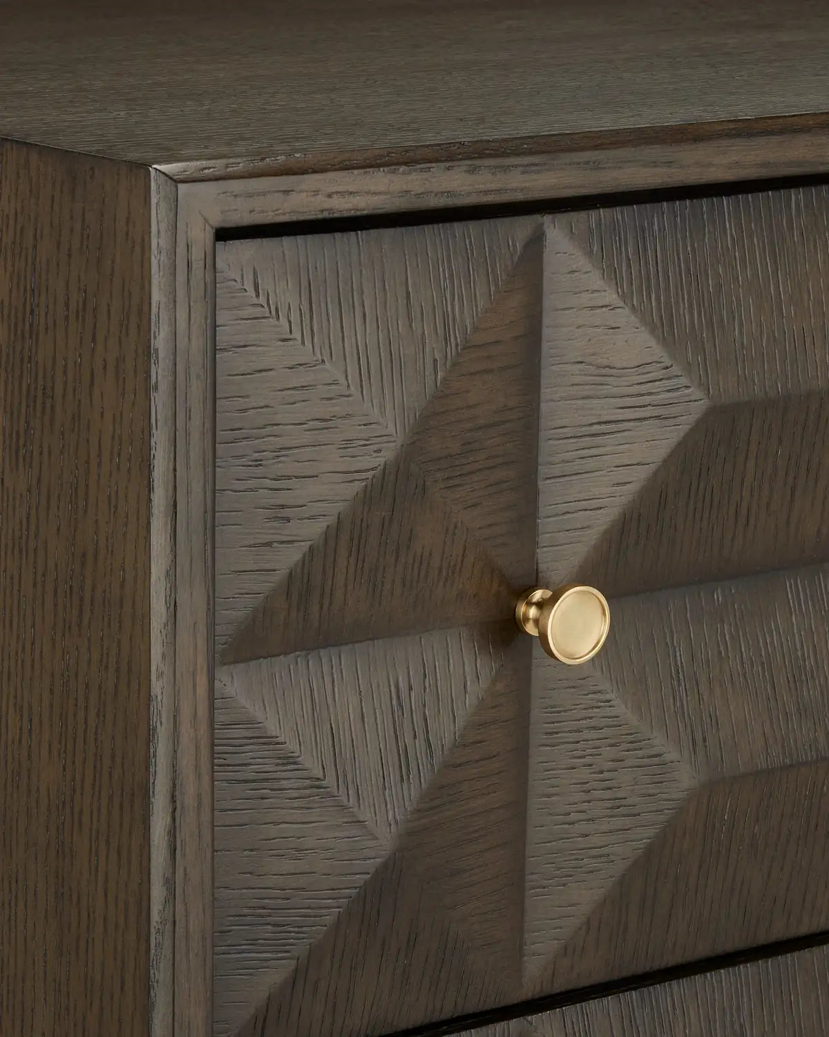 CURREY & COMPANY, KENDALL DOVE GRAY CHEST, NIGHTSTANDS