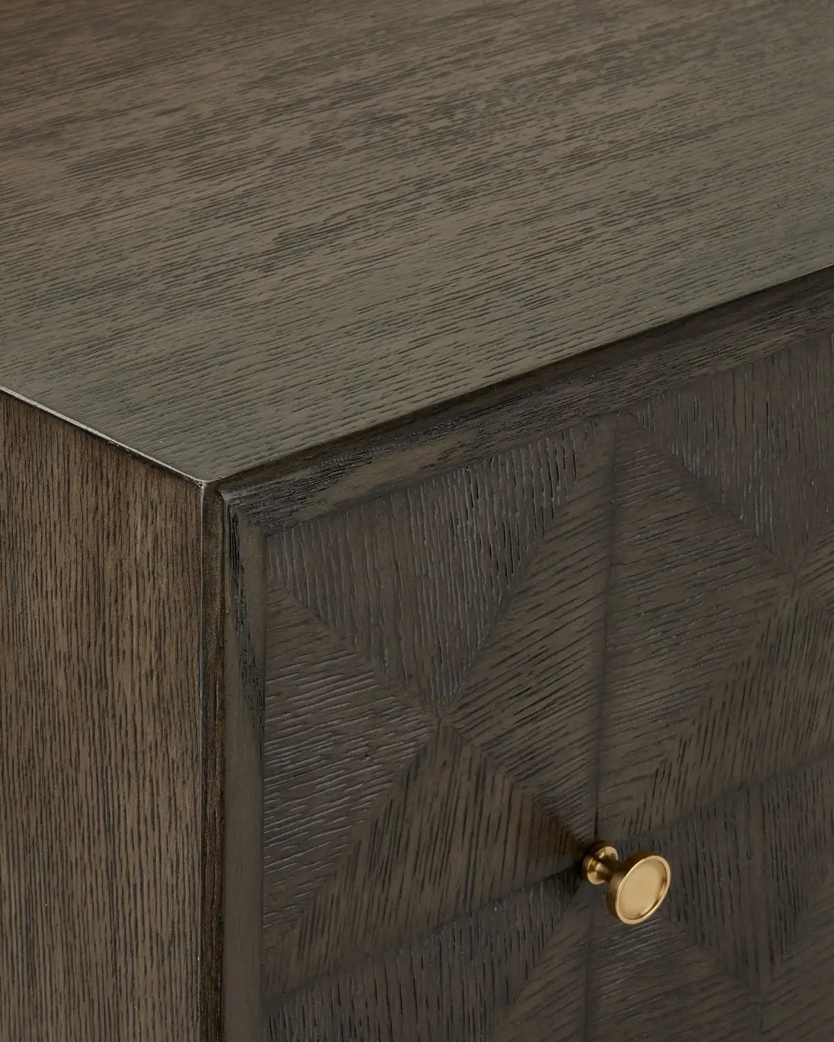CURREY & COMPANY KENDALL DOVE GRAY CREDENZA - Cabinets & Bar