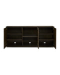 CURREY & COMPANY KENDALL DOVE GRAY CREDENZA - Cabinets & Bar