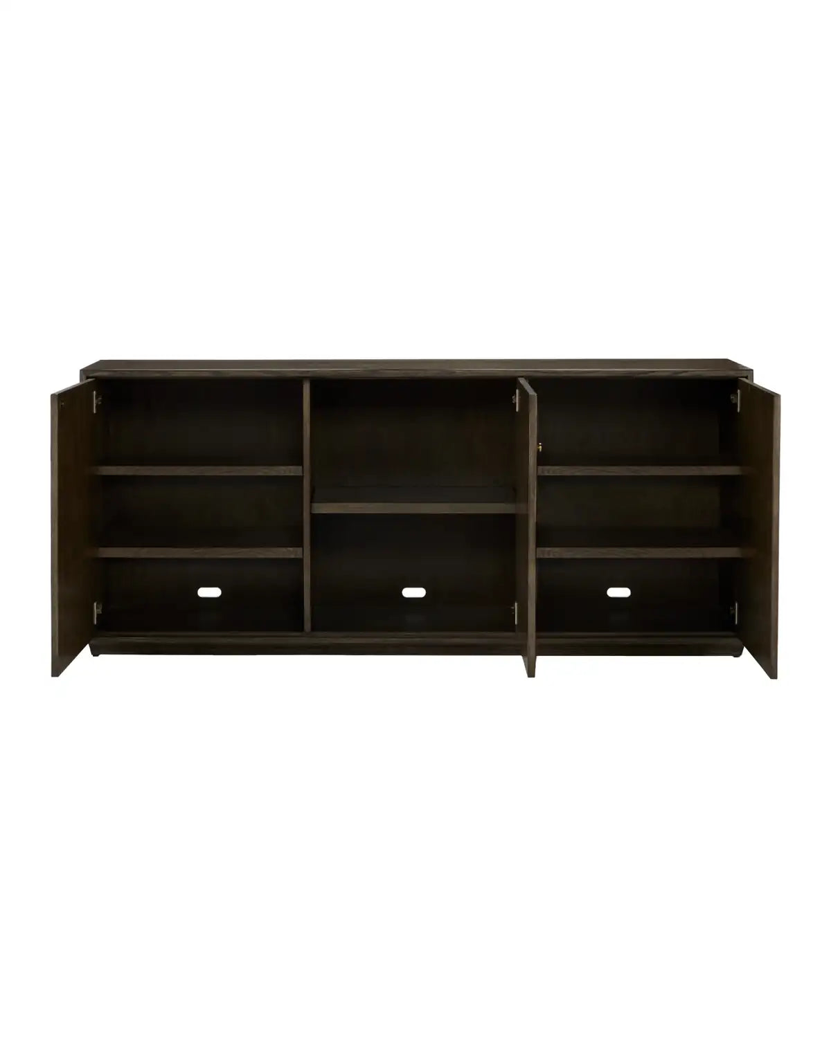 CURREY & COMPANY KENDALL DOVE GRAY CREDENZA - Cabinets & Bar