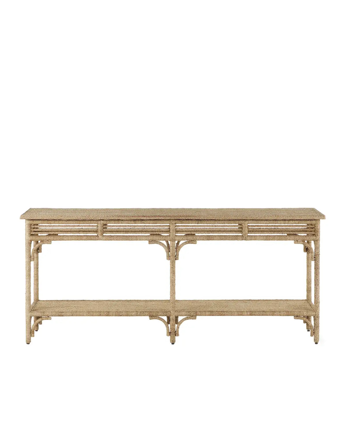 CURREY & COMPANY OLISA ROPE CONSOLE TABLE - Dining Tables