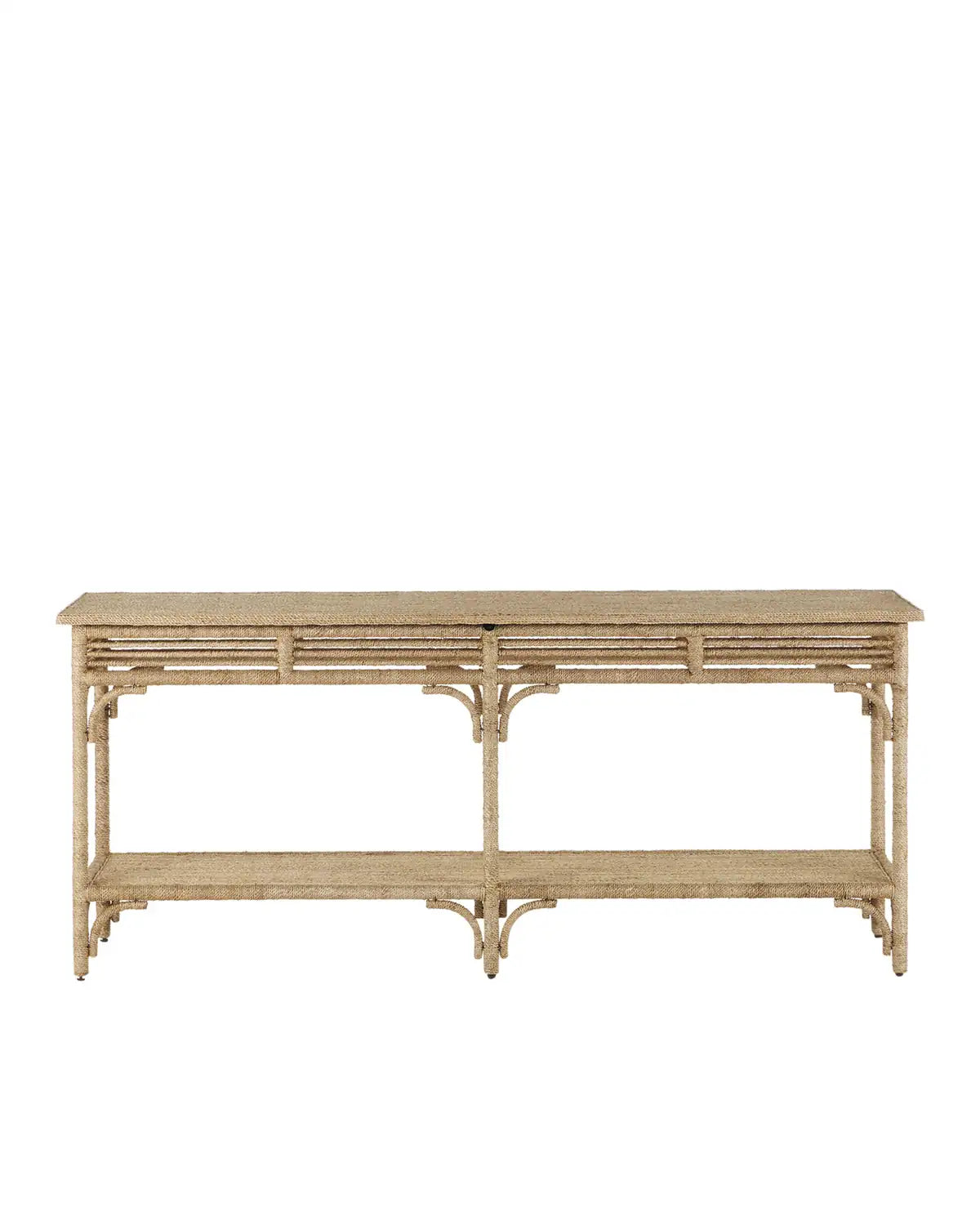 CURREY & COMPANY OLISA ROPE CONSOLE TABLE - Dining Tables