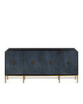 CURREY & COMPANY KALLISTA BLUE CREDENZA - Cabinets & Bar