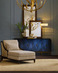 CURREY & COMPANY KALLISTA BLUE CREDENZA - Cabinets & Bar