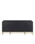 CURREY & COMPANY KALLISTA BLUE CREDENZA - Cabinets & Bar