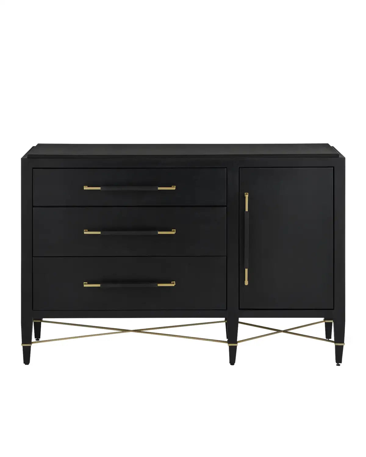 CURREY & COMPANY, VERONA THREE-DRAWER CHEST, NIGHTSTANDS
