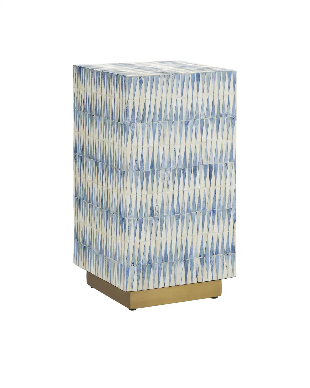 CURREY & COMPANY NADENE BLUE & ACCENT TABLE - Dining Tables