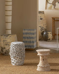 CURREY & COMPANY NADENE BLUE & ACCENT TABLE - Dining Tables