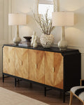 CURREY & COMPANY KALLISTA CREDENZA - Cabinets & Bar